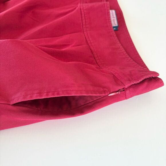Vineyard Vines Vibrant Red Pleated Skirt w/Pockets - Picture 4 of 7